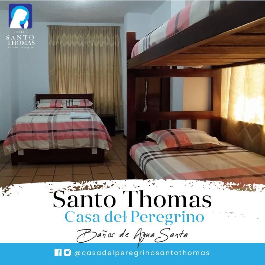 Hotel Casa Del Peregrino Santo Thomas Baños Exterior foto