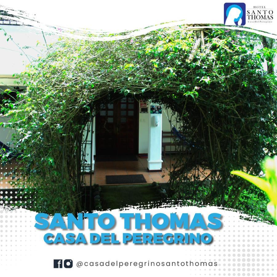 Hotel Casa Del Peregrino Santo Thomas Baños Exterior foto