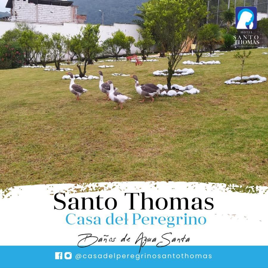 Hotel Casa Del Peregrino Santo Thomas Baños Exterior foto