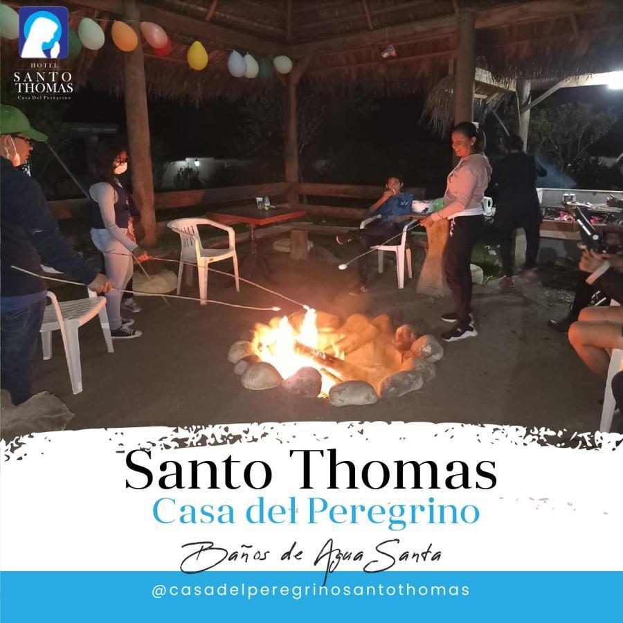 Hotel Casa Del Peregrino Santo Thomas Baños Exterior foto