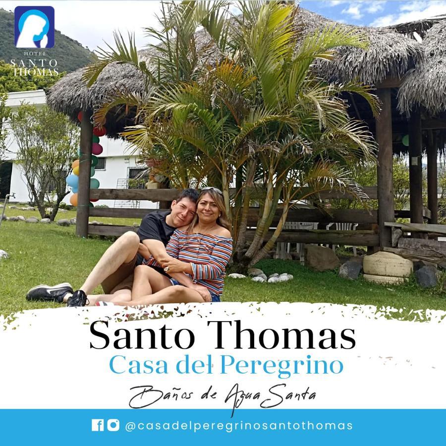 Hotel Casa Del Peregrino Santo Thomas Baños Exterior foto