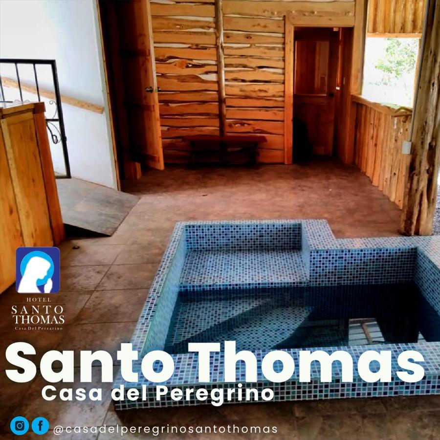 Hotel Casa Del Peregrino Santo Thomas Baños Exterior foto